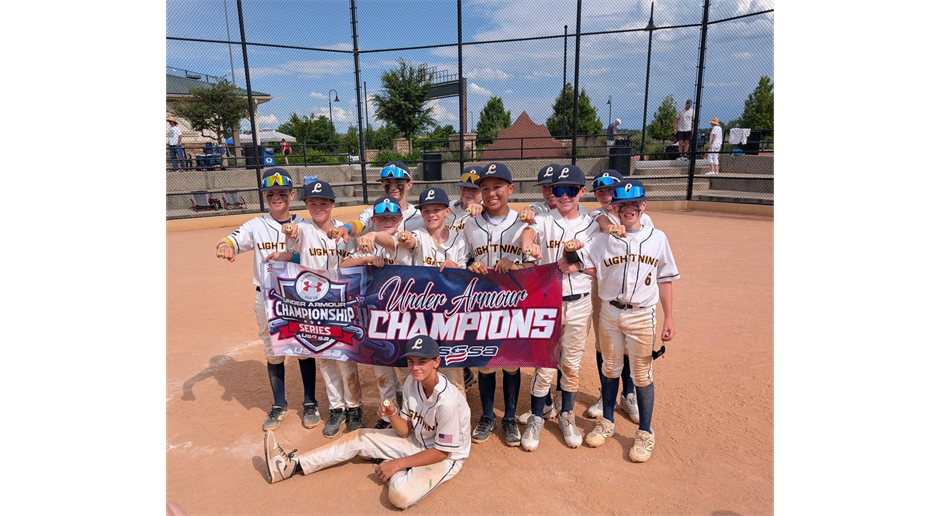 12U Tournament Champions Again!